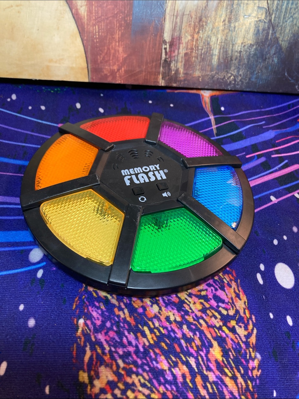 MEMORY FLASH ELECTRONIC GAME LIGHT UP MEMORY GAME